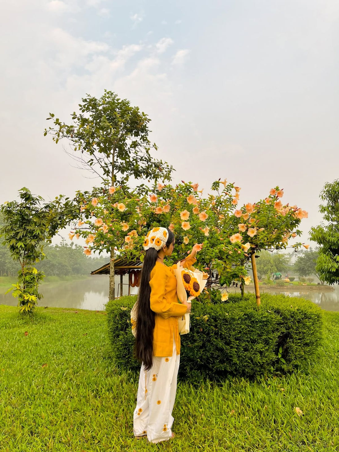 Sunshine Muse Yellow Kurta Pant Set