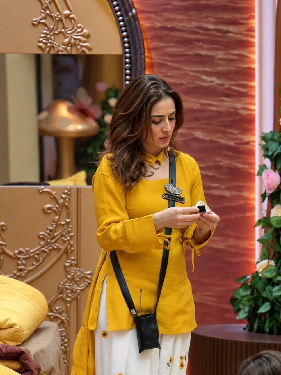 Sunshine Muse Yellow Classy Kurta Pant Set
