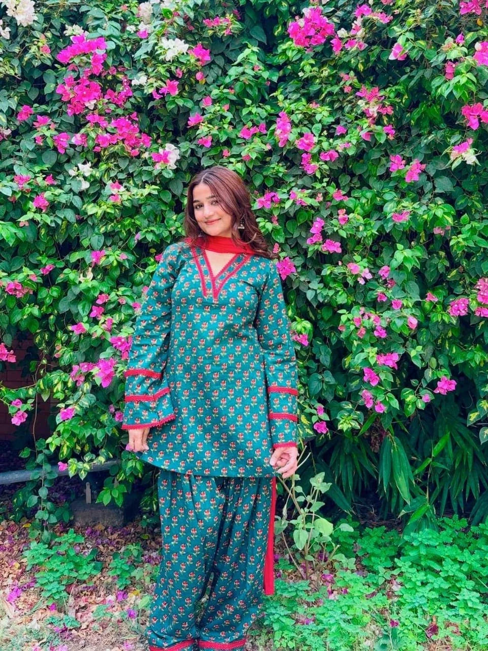 Women Printed Kurta Palazzo Set