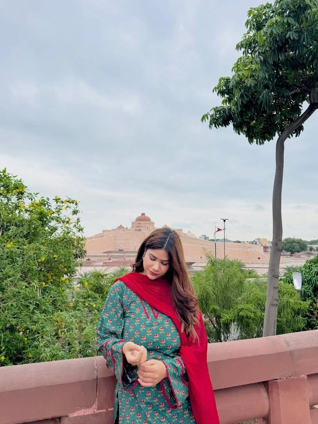Women Printed Kurta Palazzo Set